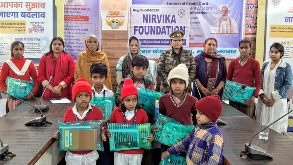 Nirvika Foundation Lights the Lamp of Education on its Founding Day