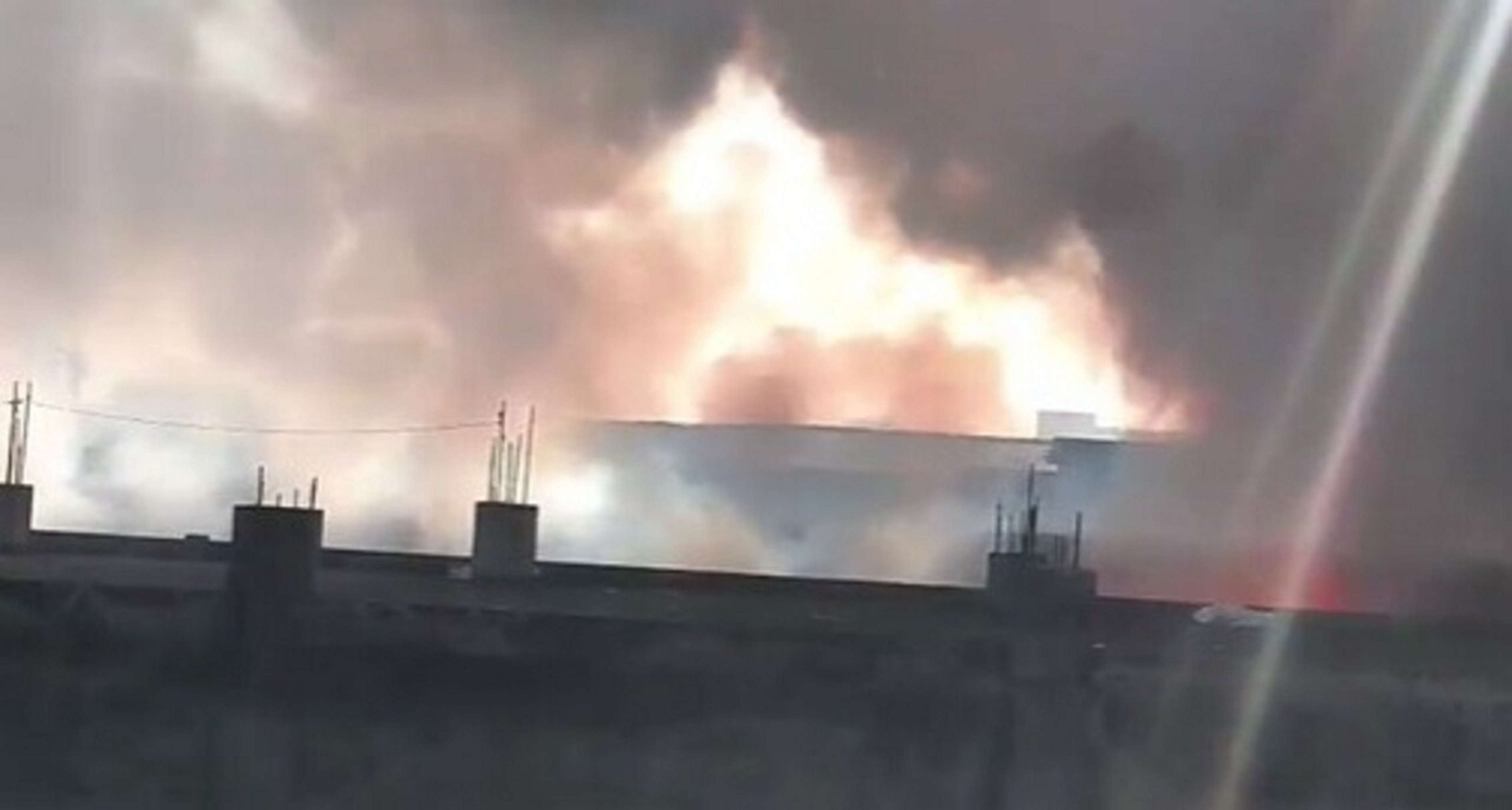 केमिकल फैक्ट्री में भयंकर आग, सात मजदूर जिंदा जले