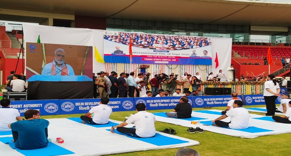 दिल्ली-एनसीआर में दिखा योग का उत्साह