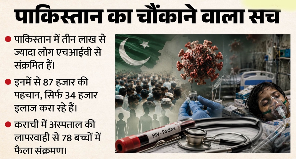 सरकारी लापरवाही ने पाकिस्तानी बच्चों को किया HIV संक्रमित
