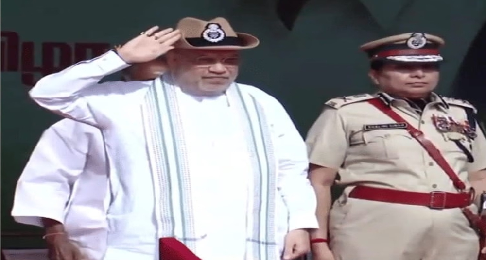 प्रेसिडेंट्स पुलिस कलर से सम्मानित हुई पुडुचेरी पुलिस