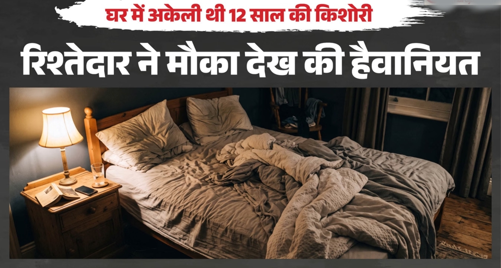 12 साल की किशोरी से 33 साल के 'शैतान' ने किया दुष्कर्म