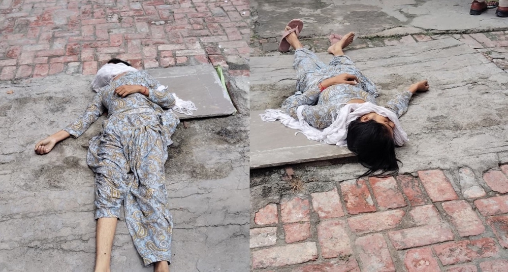कलयुगी बेटे ने मां की गला घोंटकर की हत्या